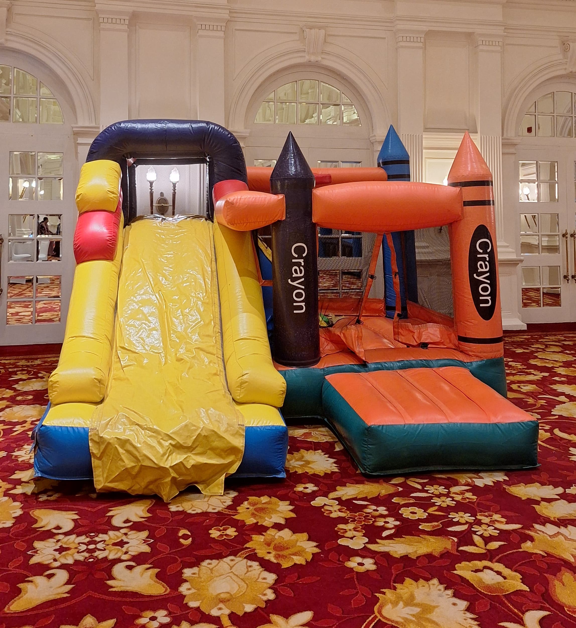 Crayon Land bouncy castle